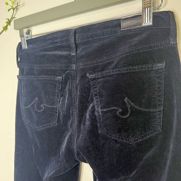 AG Adriano Goldschmeid Navy Blue Corduroys Pants Micro - Picture 7 of 8